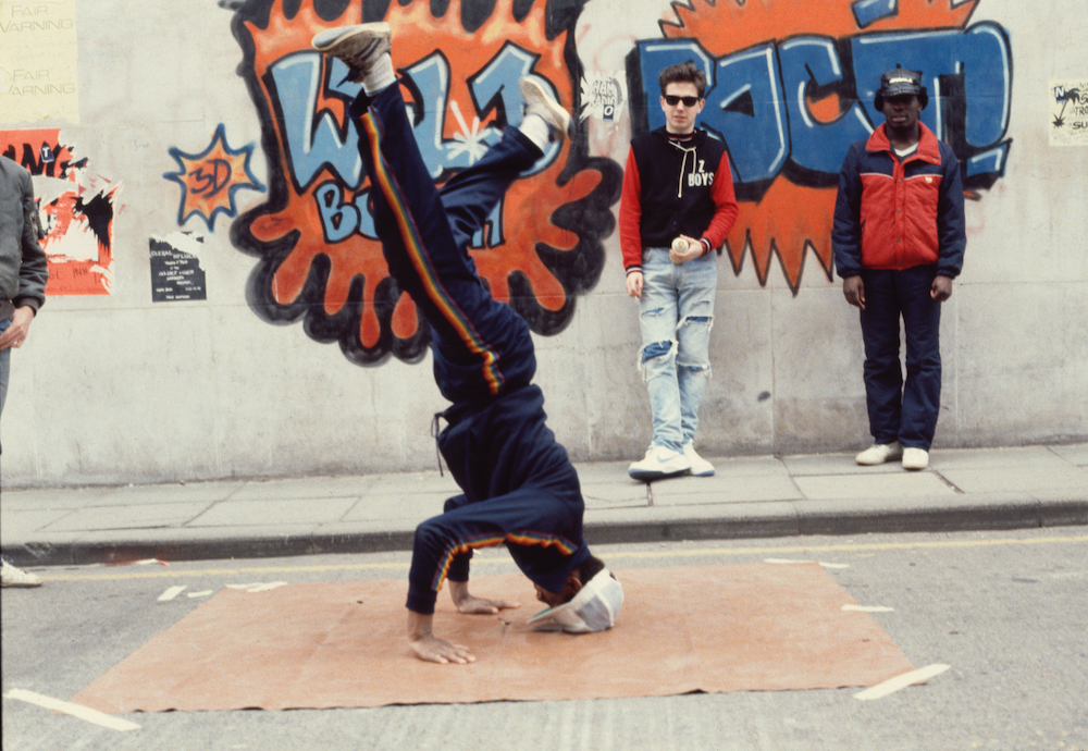 3D and Z Boys, Head Spin, 1983, Bristol © Beezers Photos